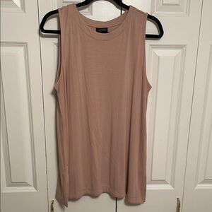 J. Jill Pink Sleeveless Relaxed Layering Tank Top. Wearever Collection.